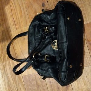 Michael Kors Black Leather Handbag